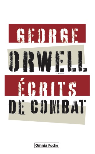 Couverture crits de combat - George Orwell